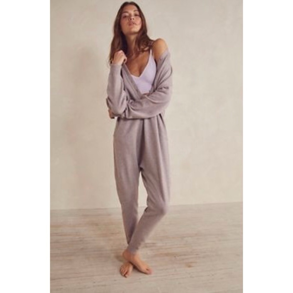 NWT Free People Throwback Long Johns Ivory Large